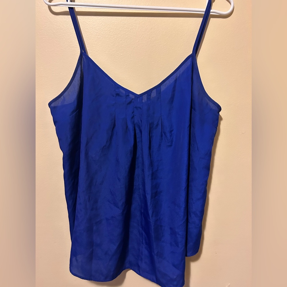 Fabula sheer(ish) cute blue cami